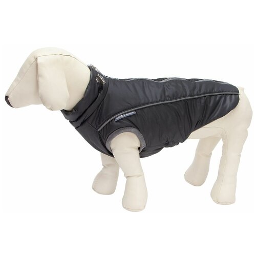 OSSO Fashion Жилет зимний для крупных собак Аляска темно-серый, размер 60-1