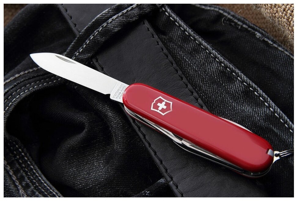 Нож перочинный Victorinox Tinker Small (0.4603) 84мм 12функций красный карт.коробка - фото №6