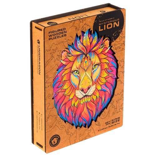 Пазл Unidragon Таинственный Лев, 327 дет., многоцветный