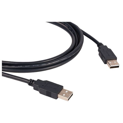 Кабель Kramer USB A - USB A (C-USB/AA), 1.8 м, черный