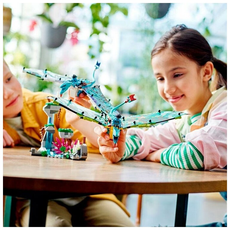 Конструктор LEGO Avatar "Джейк и Нейтири: первый полет на Банши" 75572 - фото №6