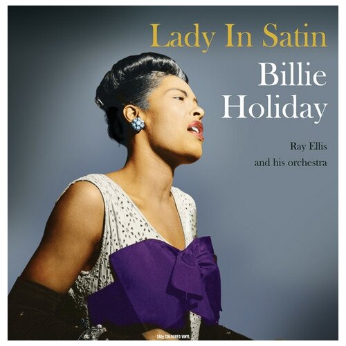 HOLIDAY, BILLIE LADY IN SATIN 180 Gram Clear Vinyl 12