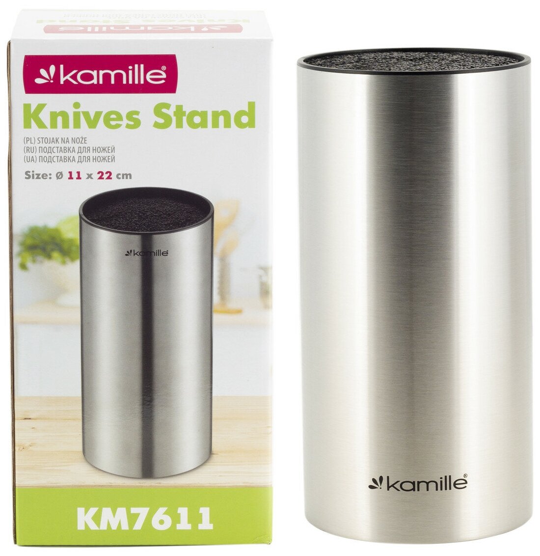 Подставка для ножей Kamille KM-7611