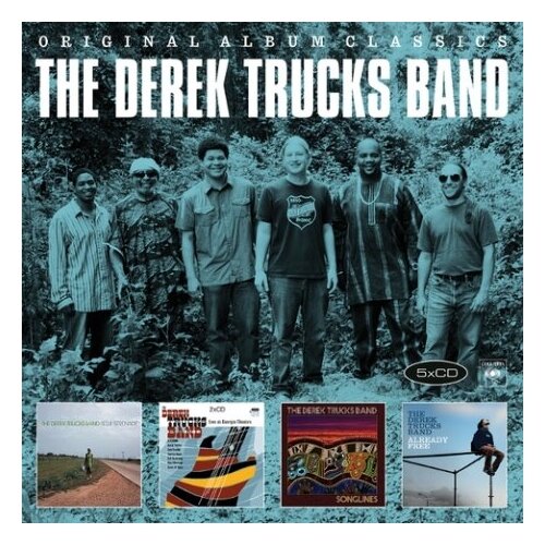 чайф оранжевое настроение box 6lp 5cd Компакт-диски, Columbia, THE DEREK TRUCKS BAND - Original Album Classics (5CD Box)
