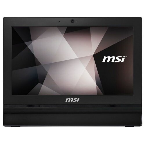 Моноблок MSI Pro 16T 10M-072RU 156 HD Touch Cel 5205U 19 4Gb SSD128Gb HDG CR Windows 11 Professional GbitEth WiFi BT 65W Cam черный 1366x768 4575700₽