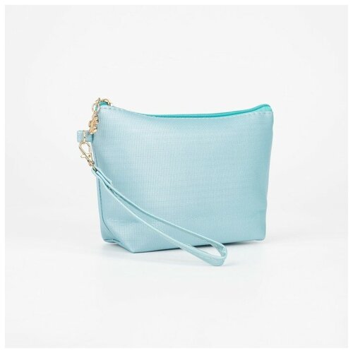 фото Косметичка на молнии, цвет голубой нет бренда