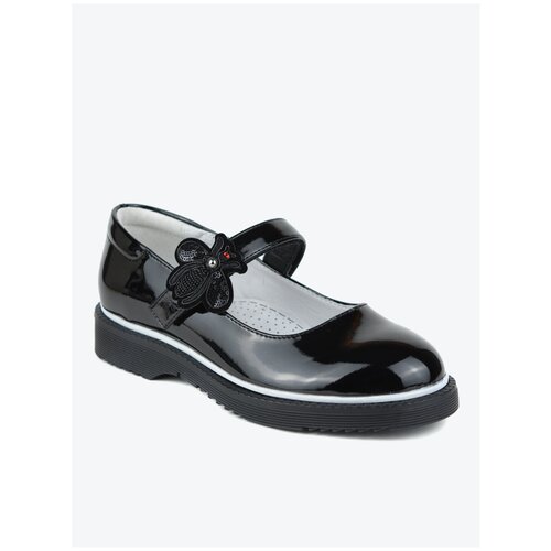 Туфли Betsy для девочек (35 размер) черного цвета