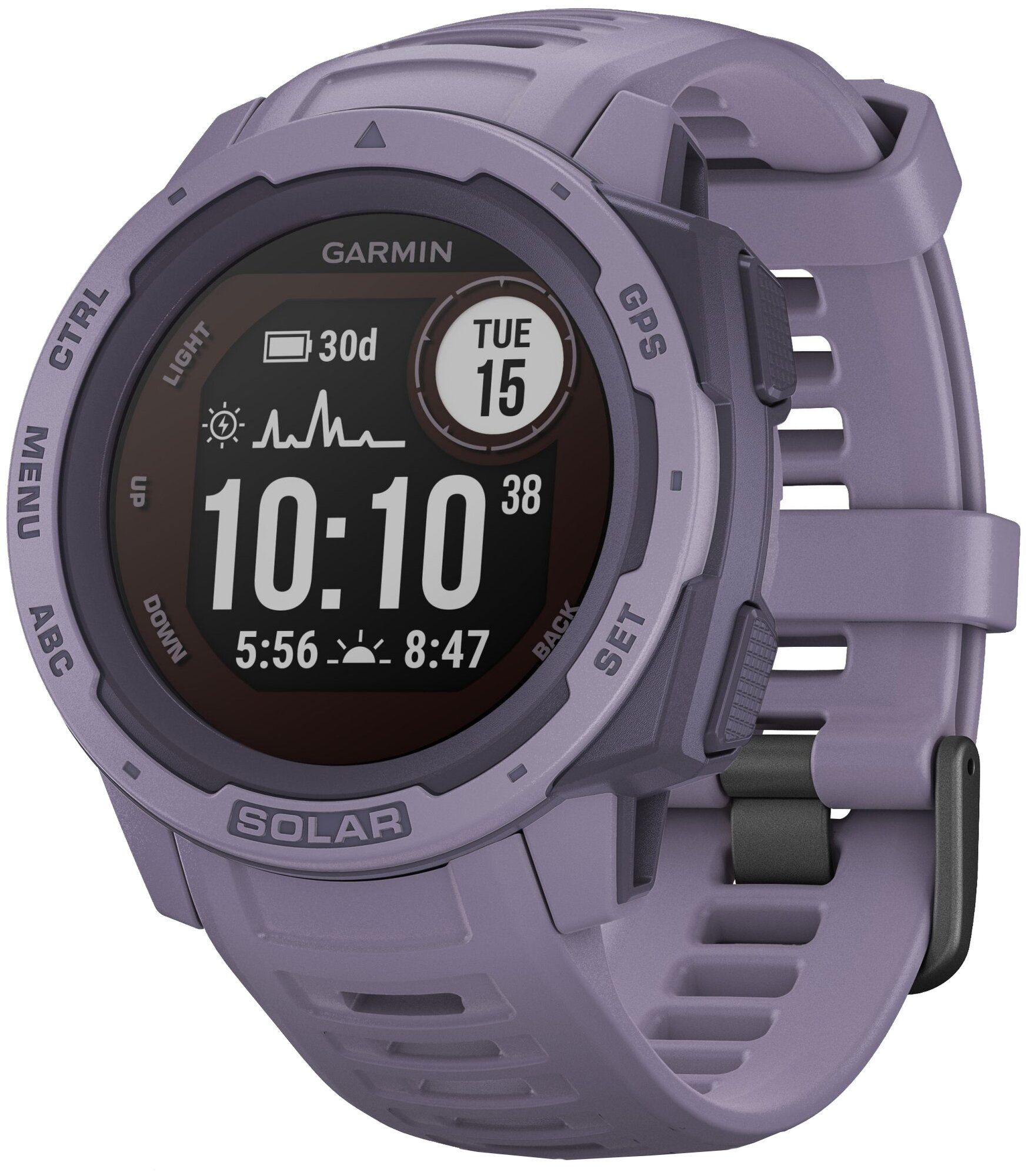 Умные часы Garmin Instinct Solar Orchid, 010-02293-02