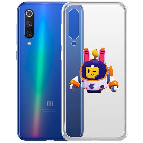 фото Чехол-накладка clear case brawl stars-лунный спраут для xiaomi mi 9 se krutoff group
