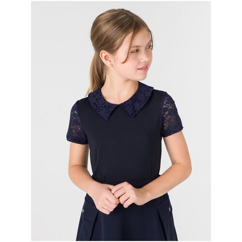 Блузка Вероника БШ20030Д Синий (164)