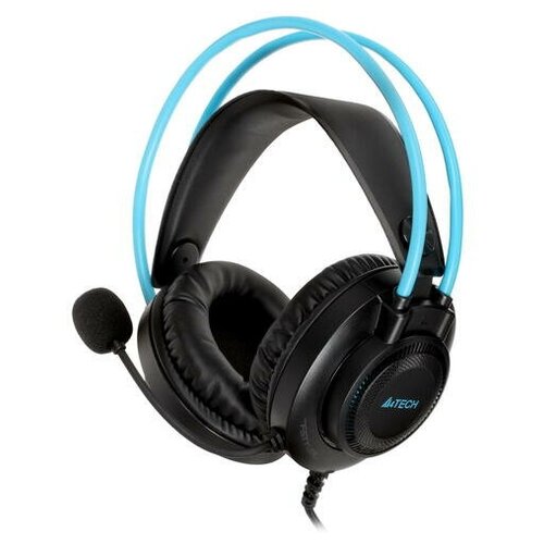 Гарнитура проводная A4Tech Fstyler FH200i черныйсиний 190800₽