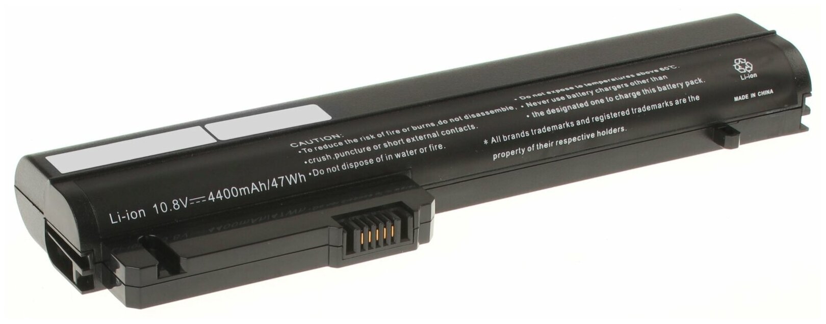 Аккумуляторная батарея Anybatt 11-U1-1232 4400mAh для HP-Compaq EliteBook 2540p 2510p EliteBook 2530p nc2400 EliteBook 2540p (WP884AW)