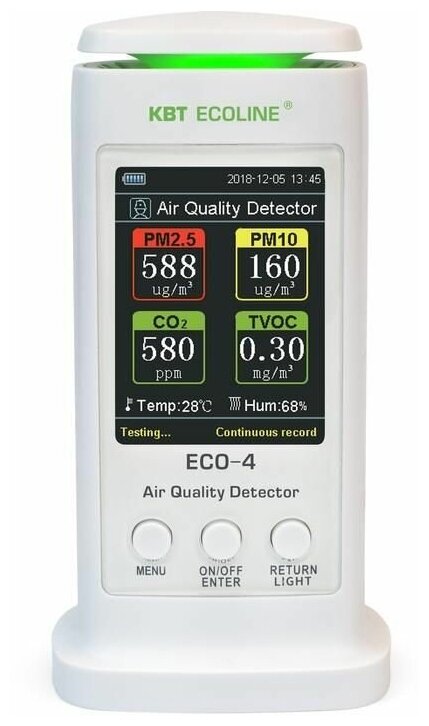 Анализатор воздуха, серия «ECOLINE» КВТ ECO-4 ECOLINE 79141