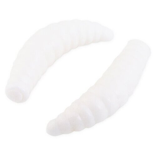 Силиконовая приманка на форель Akara Trout Time Maggot 1,3 Сыр 33мм. (12 шт.) 02T