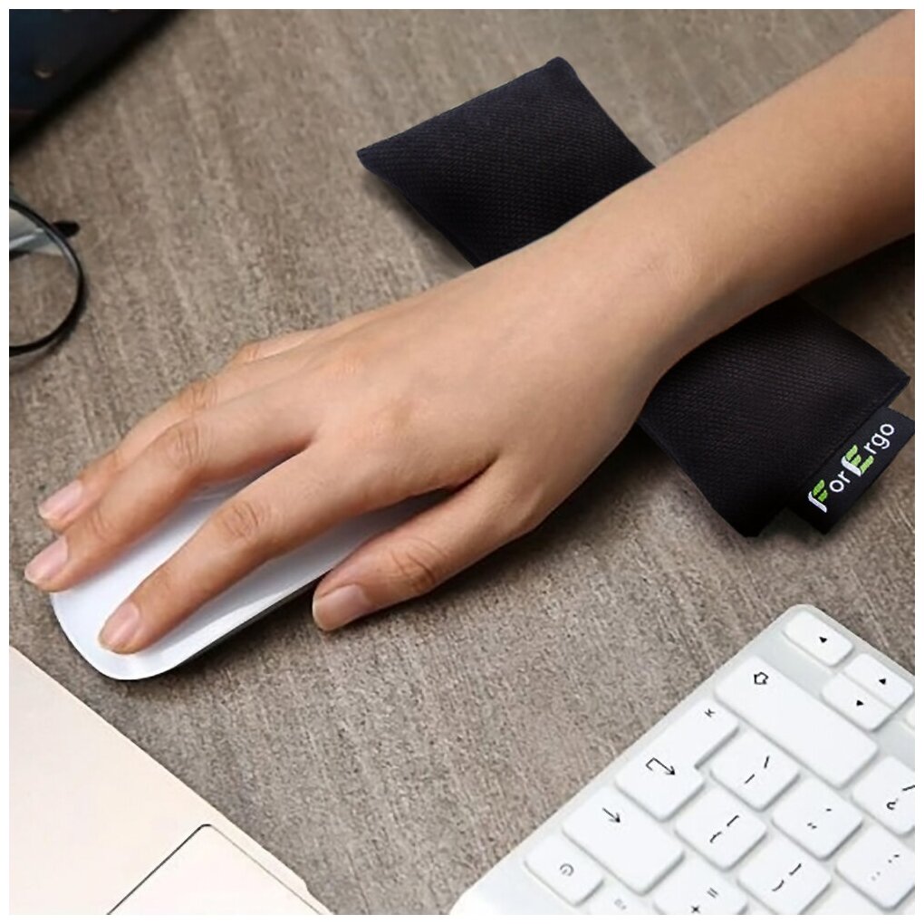 Подушка подставка под запястье и кисти руки для локтя для работы с компьютерной мышью