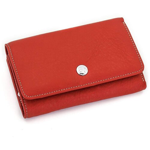 фото Маленький женский кожаный кошелек sv св 6002-109 sv collection