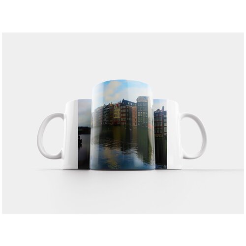 фото Кружка "амстердам, центр города, нидерланды" 320 мл lotsprints