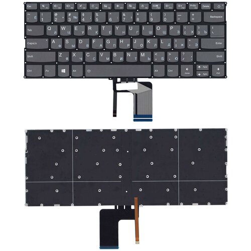 шлейф для матрицы lenovo yoga 720 13ikb p n 5c10n67841 dc02002qs00 Клавиатура для ноутбука Lenovo Yoga 720-13ISK черная с подсветкой