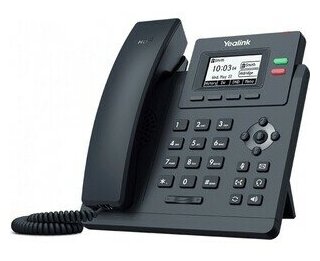 VoIP-телефон Yealink SIP-T31P, 2 линии, PoE, БП в комплекте (SIP-T31P)