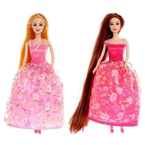 фото Кукла-модель «мира» в платье, цвета микс mikimarket