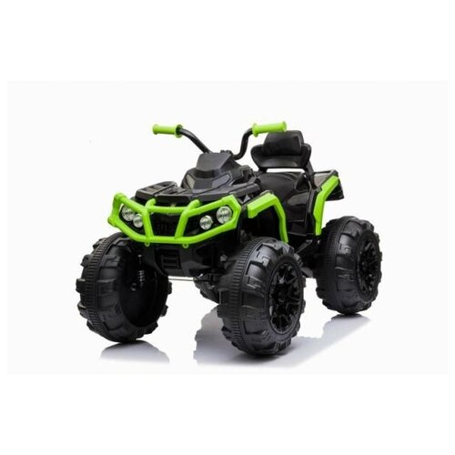 фото Детский квадроцикл grizzly atv green/black 12v с пультом управления - bdm0906-green bettyma