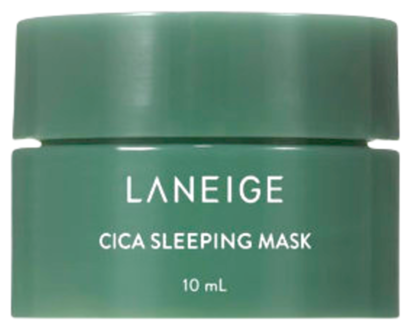 Laneige Маска ночная для лица Cica sleeping mask green, 10мл