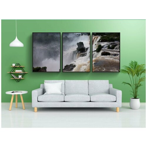 фото Набор модулных постеров для интерьера "бразилия, пейзаж, природа" 60x90 см. в тубусе, без рамки lotsprints