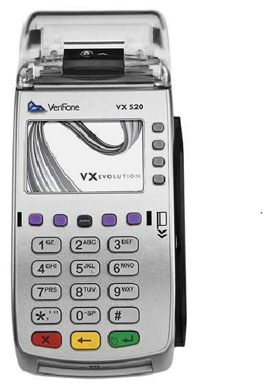 Pos-терминал Verifone VX520 (ETH/CTLS)