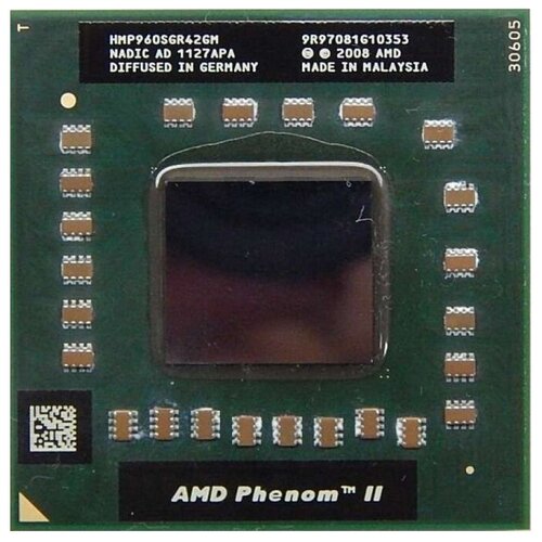 Процессор AMD Phenom II P960 , HMP960SGR42GM, oem процессор amd phenom ii x6 thuban 1035t am3 6 x 2600 мгц oem