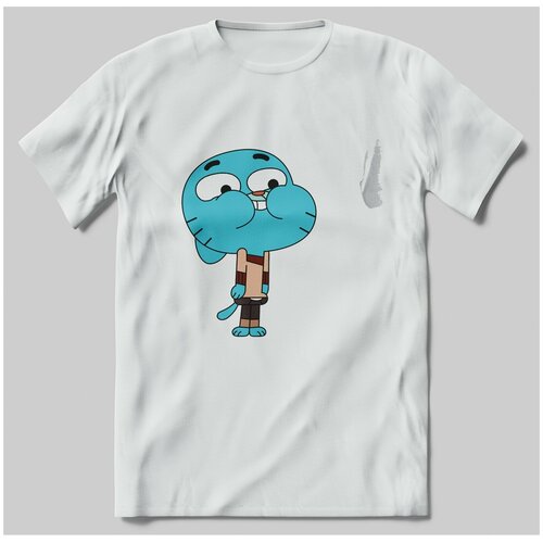 фото Футболка с принтом удивительный мир гамбола 7 brut-shop