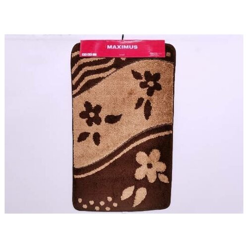 фото Коврик, коллекция bandirma 60x100 kahve, размер 60x100 cm , цвет brown, арт 2518 интэк