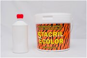 Жидкий акрил Stacril Ecolor (4,0кг) 24 часа для реставрации ванны длиной 1,7 метра