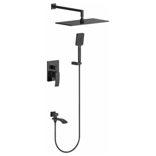 Душевая система скрытого монтажа Vivi Felice 1020 NERO OPACO