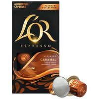 Кофе в капсулах L'OR Espresso Caramel, интенсивность 8, 10 кап. в уп.,