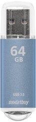 Флеш-накопитель USB 3.0/3.1 Gen1 Smartbuy 64GB V-Cut Blue (SB64GBVC-B3)