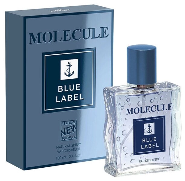 Парфюмерия XXI века Мужской Molecule Blue Label Туалетная вода (edt) 100мл