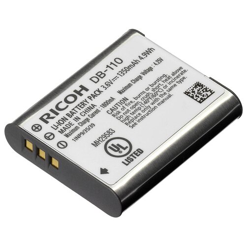 Аккумулятор Ricoh DB-110 для GR III и WG-6 аккумулятор beston для фотоаппаратов casio bst np110h 3 7 в 1100 мач