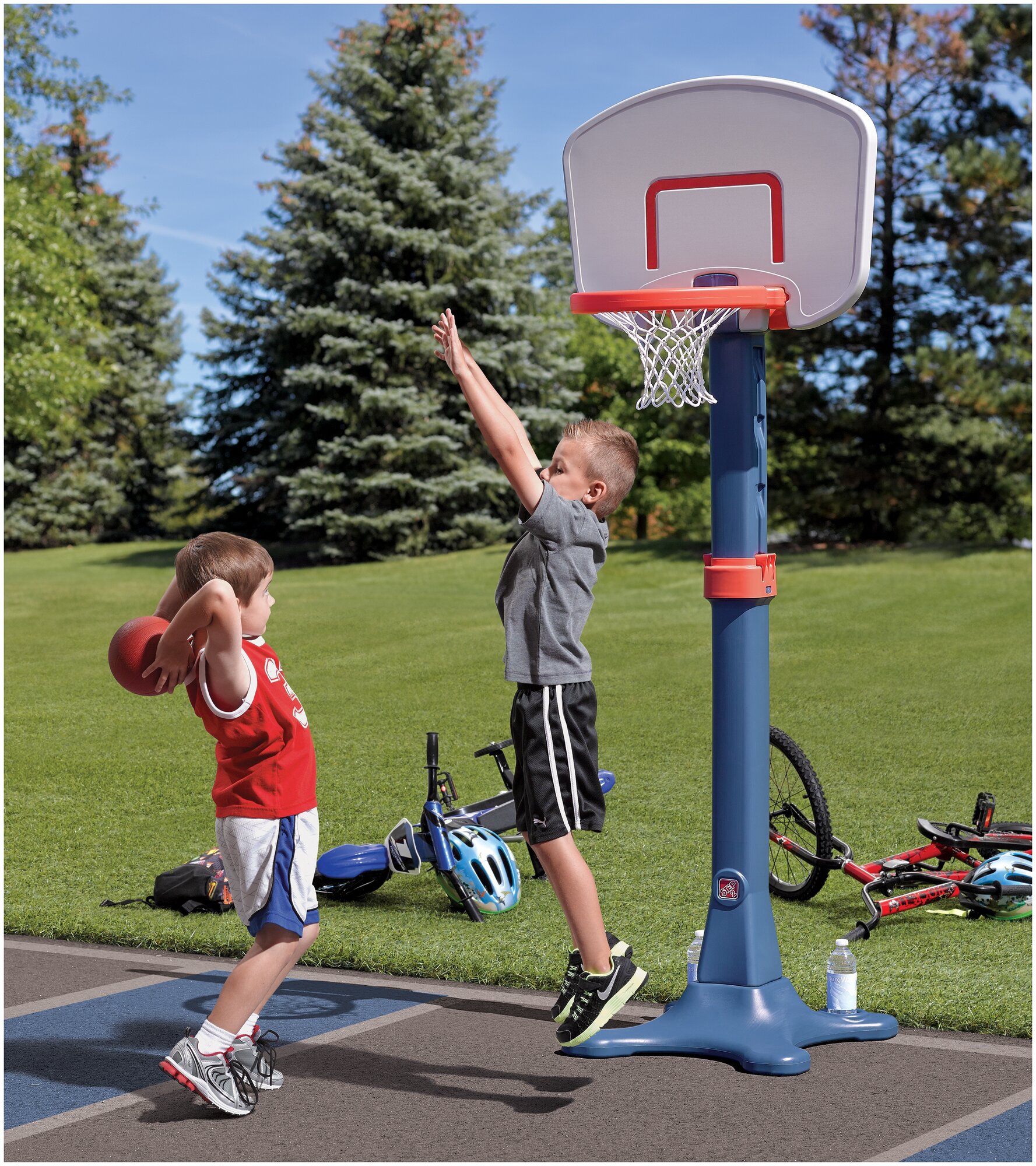 Набор для игры в баскетбол Step 2 Shooting Hoops Pro (735700) - фото №3