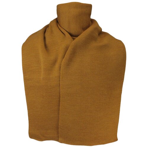 фото Шарф three s,160х20 см, горчичный