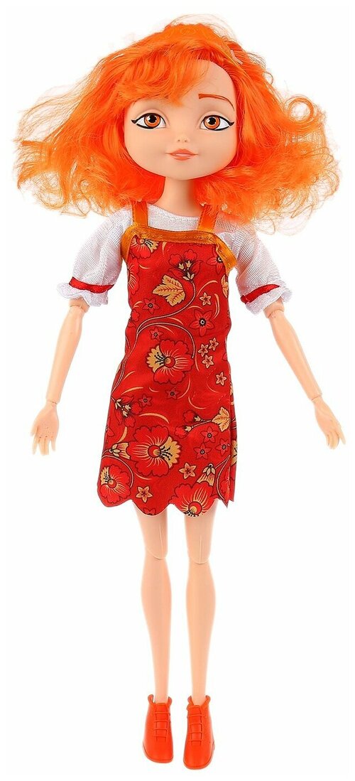 Кукла Царевны Варвара ,4 аксессуара: заколки и красивые яркие цветные косички 280617