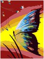 Картина по номерам Цветная бабочка, 60 х 80 см