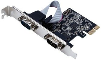 Контроллер RS232 Orient XWT-PE2SV1 PCI-Express на 2 COM порта 9M ASIX AX99100