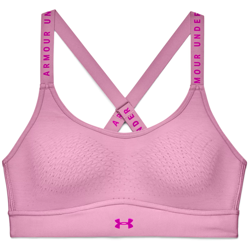 фото Топ under armour infinity mid bra розовый xs 1351990-680