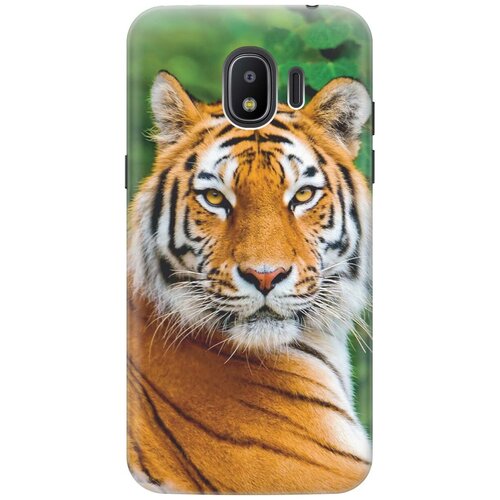фото Re:pa накладка transparent для samsung galaxy j2 (2018) с принтом "портрет тигра"