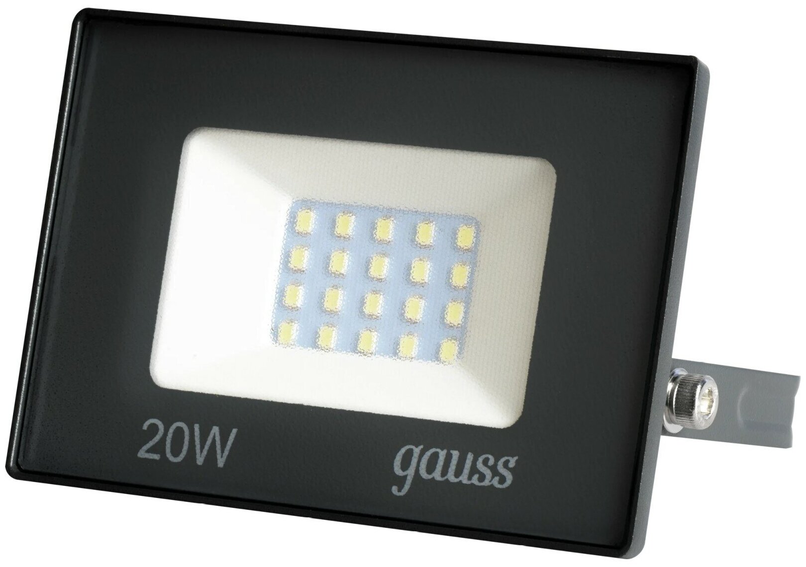 Прожектор светодиодный уличный SMD Gauss Basic 20 Вт 6500К IP65, холодный белый свет