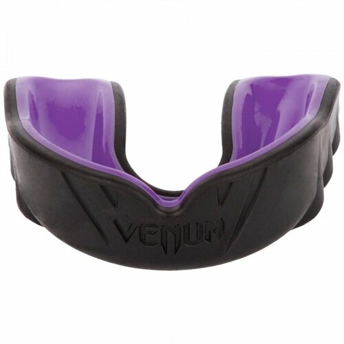 Боксерская капа взрослая, спортивная, защитная для зубов Venum Challenger - Black/Purple боксерская капа взрослая спортивная защитная для зубов venum challenger black khaki