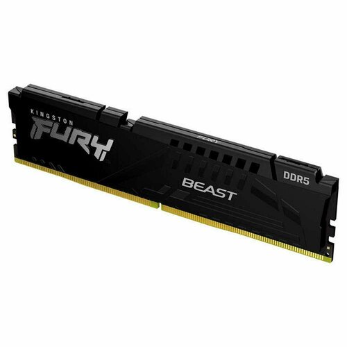 Kingston Память оперативная Kingston 8GB 5200MTs DDR5 CL36 DIMM FURY Beast Black EXPO 480300₽