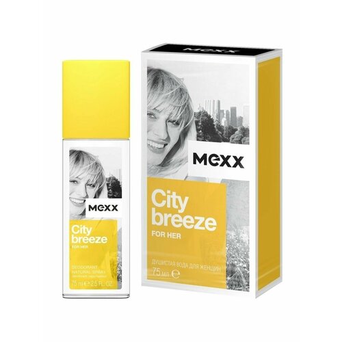 туалетная вода mexx city breeze for her 30 мл Душистая туалетная вода City Breeze Woman 75 мл.