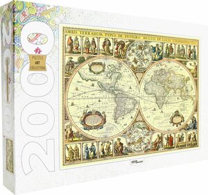 Puzzle-2000 "Историческая карта мира" (84003)