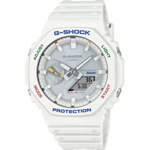 Наручные часы CASIO G-Shock GA-B2100FC-7A, белый наручные часы casio ga 900skl 7a бесцветный